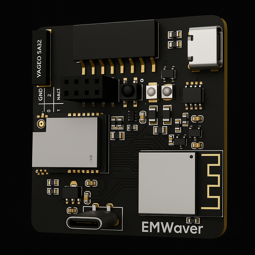 EMWaver Air board render